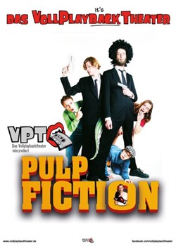 Das VPT ist wieder da – dieses Mal nicht mit ihrer drei???-Spezialität, sondern mit einer speziellen Fassung des Kultfilms ''Pulp Fiction''. © für Abbildung: PR; Quelle: Webseite VPT
