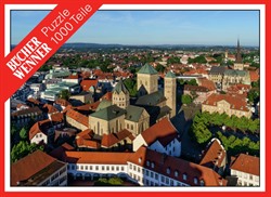 Exklusiv bei Bücher Wenner gibt es ab sofort ein Osnabrück-Puzzle mit 1.000 Teilen. © für Abbildung: PR; Quelle: Bücher Wenner